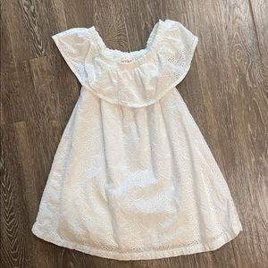 White eyelet sundress